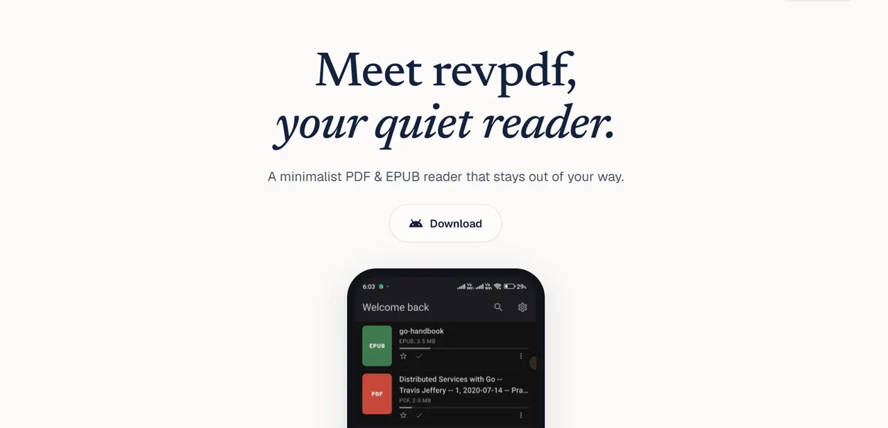 RevPDF